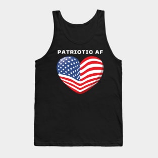Patriotic AF Tank Top